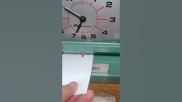 Acroprint 150NR4 Analog Time Recorder Punch Card Machine