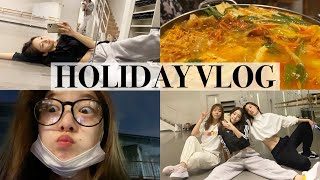 【Vlog】友達と休みの日の過ごし方！運動もした〜
