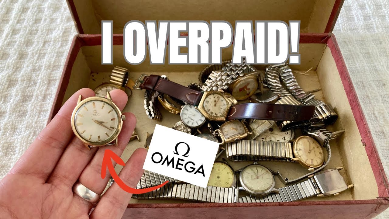 Я заплатил 450 долларов за коллекцию винтажных часов! Что-нибудь интересное?