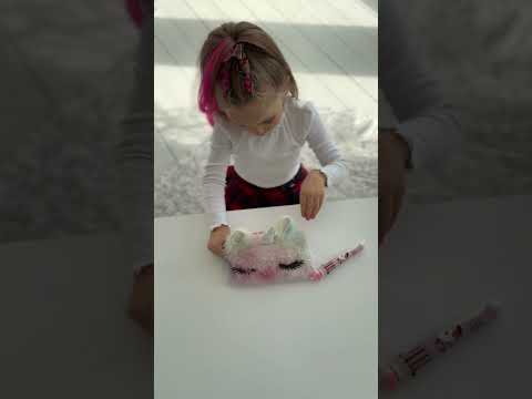 Столик дитячий прямокутний з шухлядою зі стільчиком Корона 46х60х45 Білий (96193), видео 1