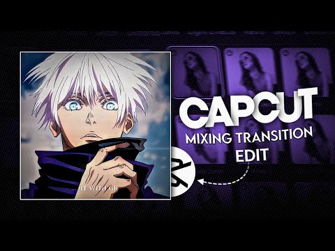 How to make mixing transition edit [ ESSE CARA funk edit ] Capcut Anime edit tutorial | Edit with GK