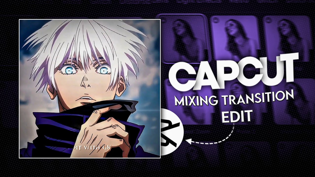 How to make mixing transition edit [ ESSE CARA funk edit ] Capcut Anime ...