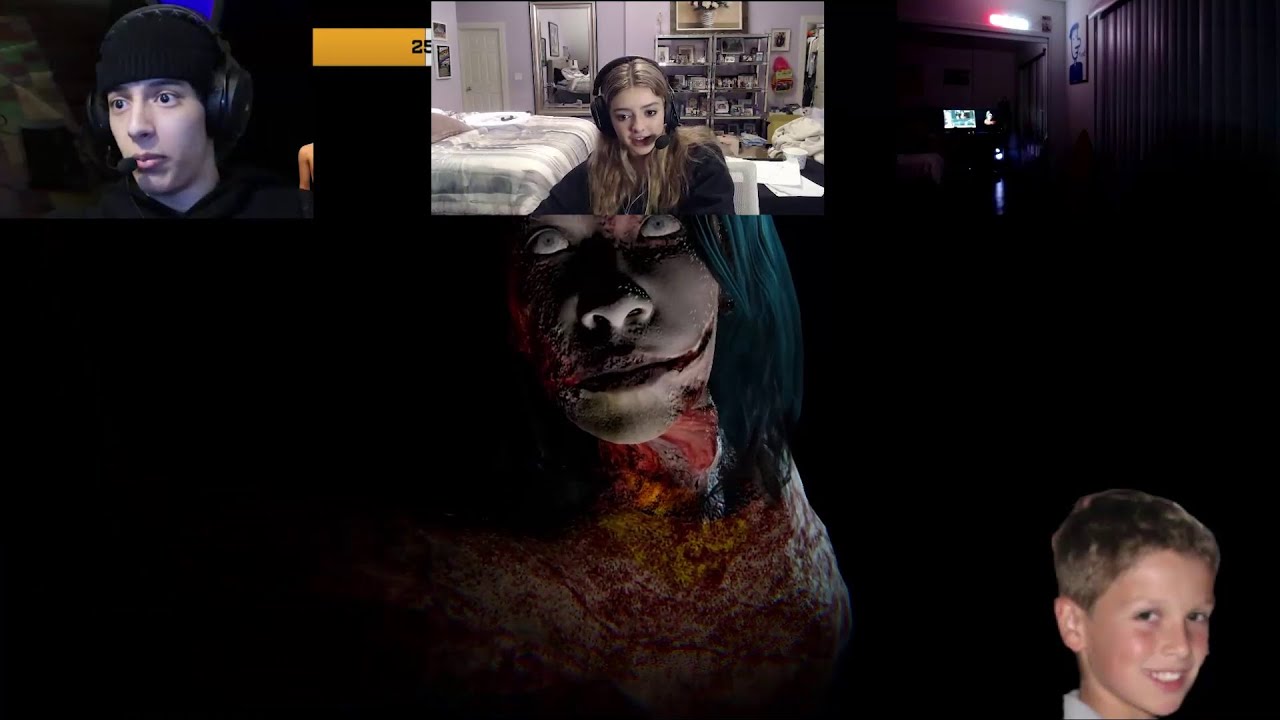 Aaron Hull, HamzahTheFantastic & Haley Sharpe Play DEVOUR (All Facecams) | 23rd March 2021
