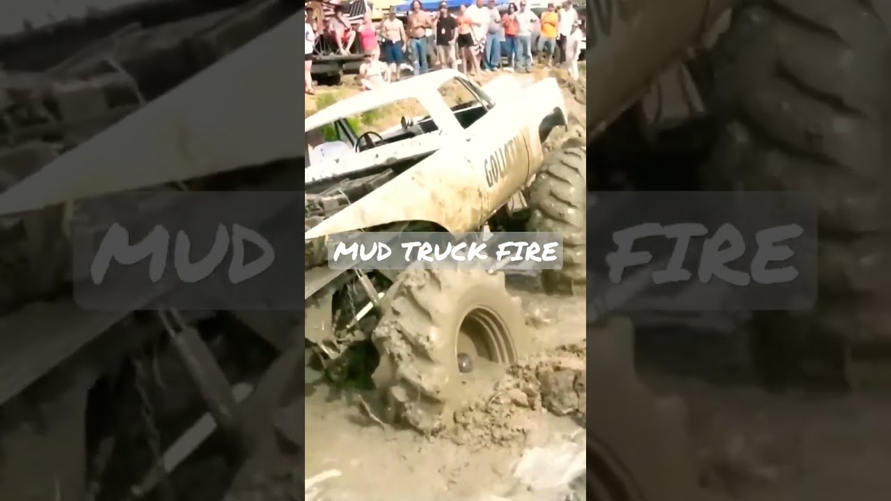 Monster Mud Truck Starts On Fire 🔥