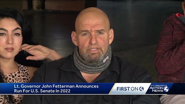 John Fetterman announces Senate run