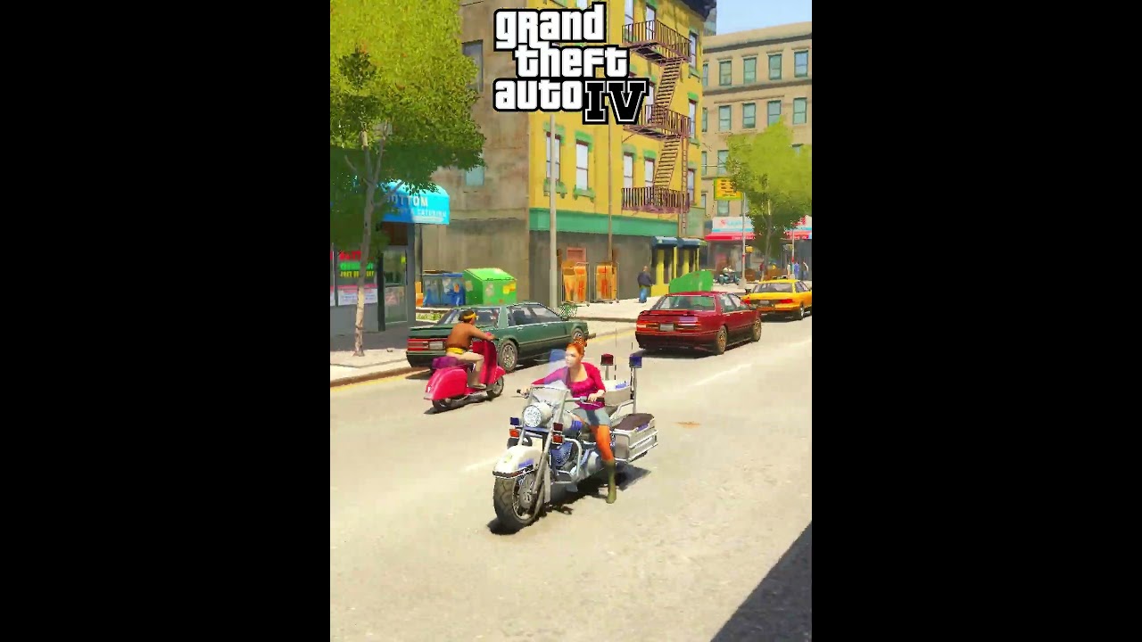 Evolution of Police Bikes in GTA games
