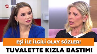 Eşi Hakkında Canlı Yayında Çok Konuşulacak Sözler Bir Kızla Tuvalette Bastım