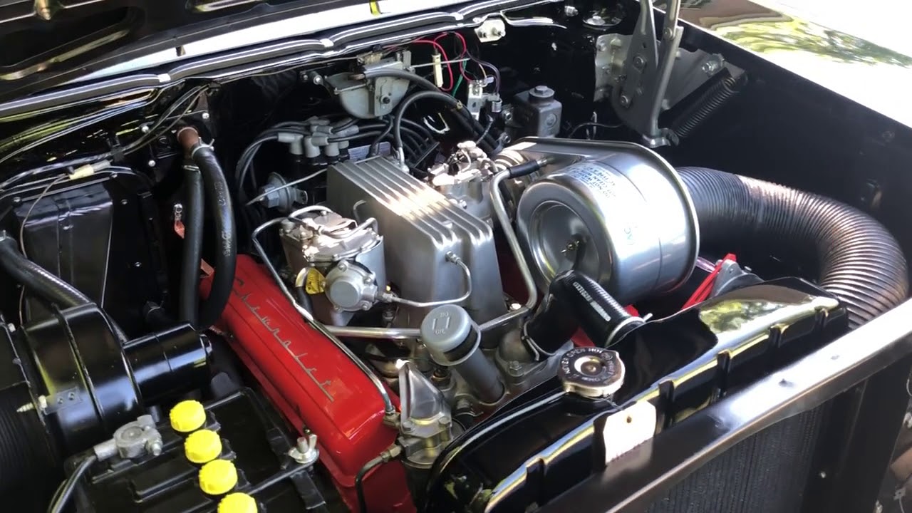 1957 Chevrolet Bel Air Fuel Injection 283/250 Startup YouTube