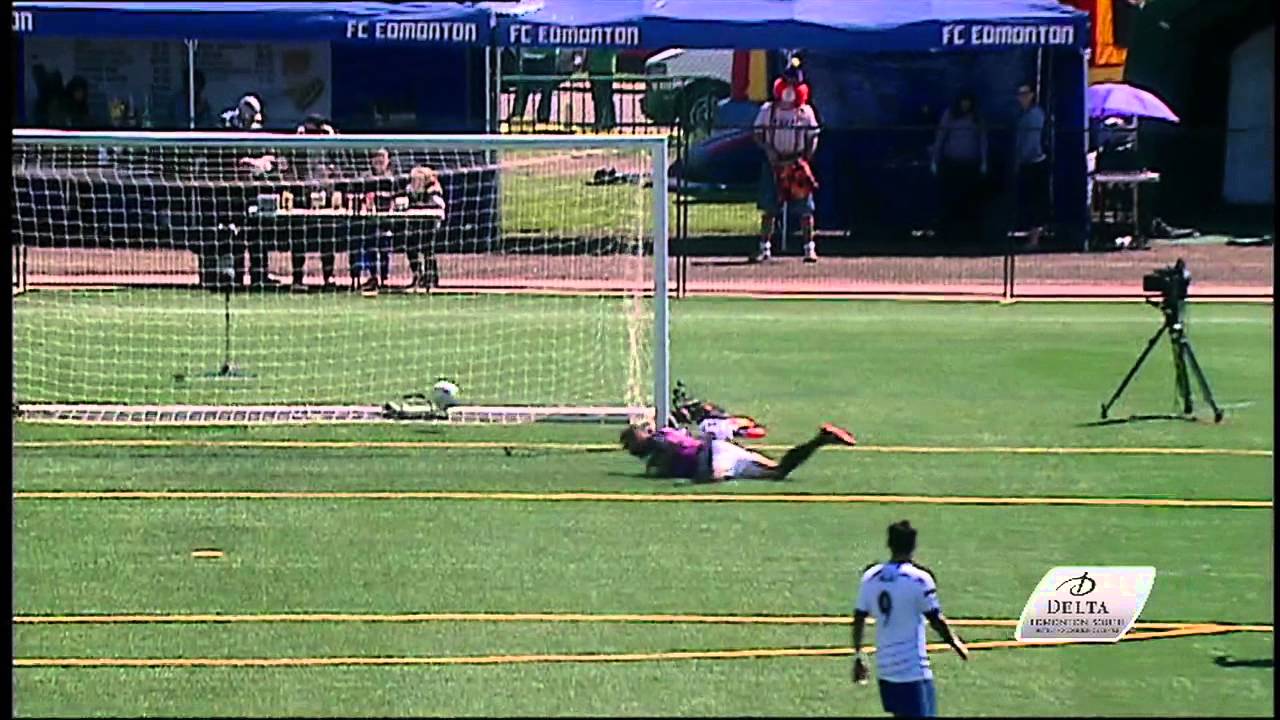 Omar Cummings for San Antonio Scorpions scores vs. FC Edmonton