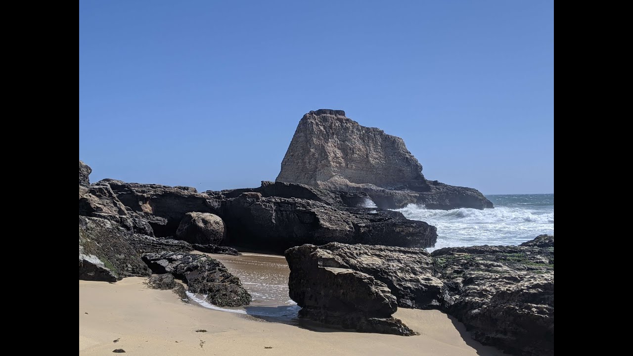 Panther Beach Secret Cave, Santa Cruz California
