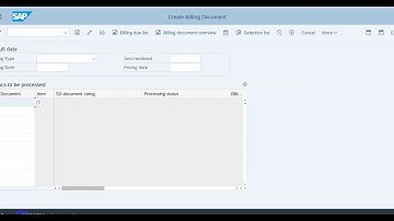 Exercise-4.6 Create a Sales Order Billing Document