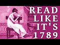 Read like it's 1789 | A Georgian era tutorial on how to read books [CC]