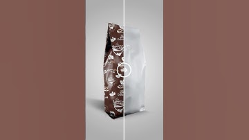 How to coffee package mockup - Photoshop 2025 Tutorials