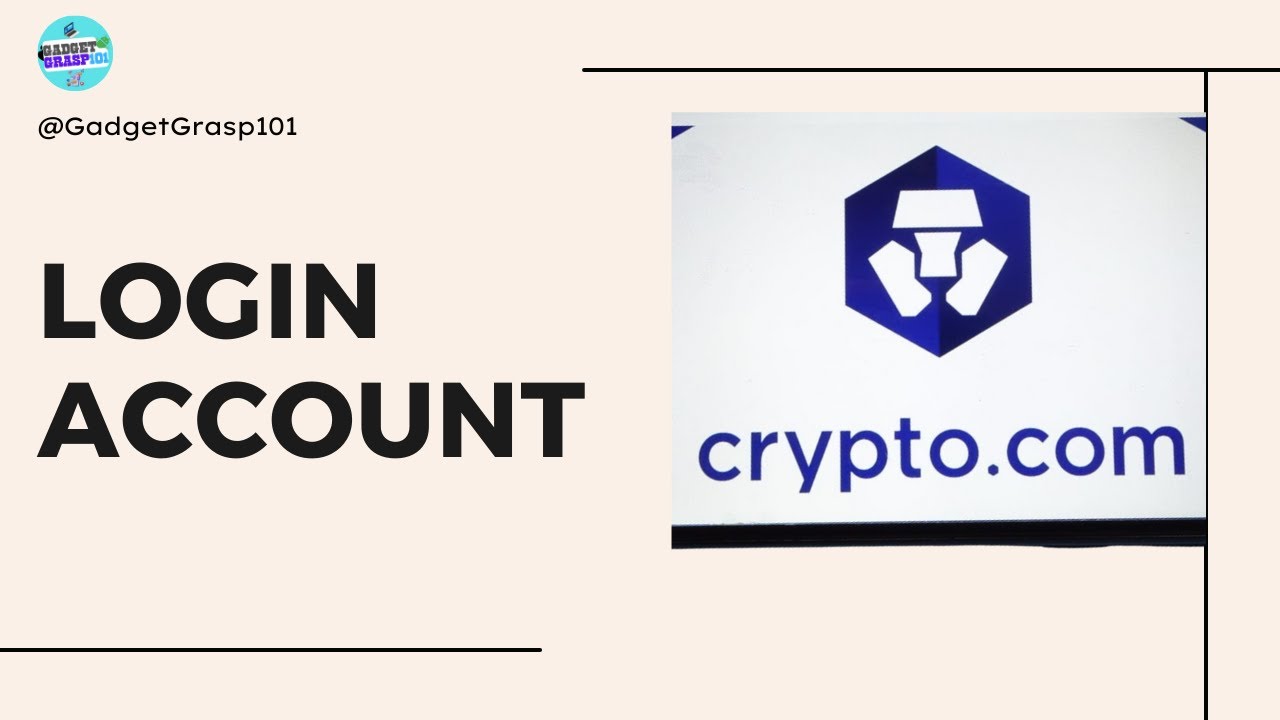How to Login or Signin to Crypto.com Account Online on PC - YouTube