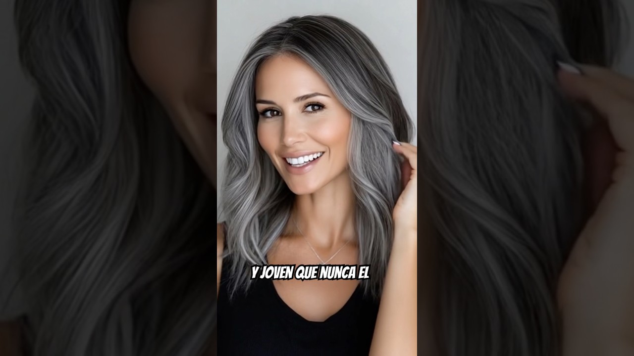 El contraste entre la cana plata y el negro es, sin duda, una combinación sofisticada y muy moderna.