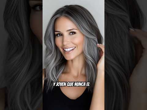 El contraste entre la cana plata y el negro es, sin duda, una combinación sofisticada y muy moderna.