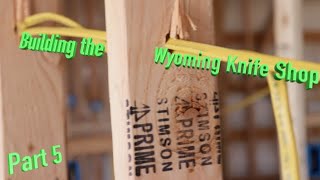 Building a knife shop part 5- Electric and....