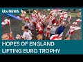 Hopes of England lifting Euro trophy as team gears up for quarter-final with Ukraine | ITV News