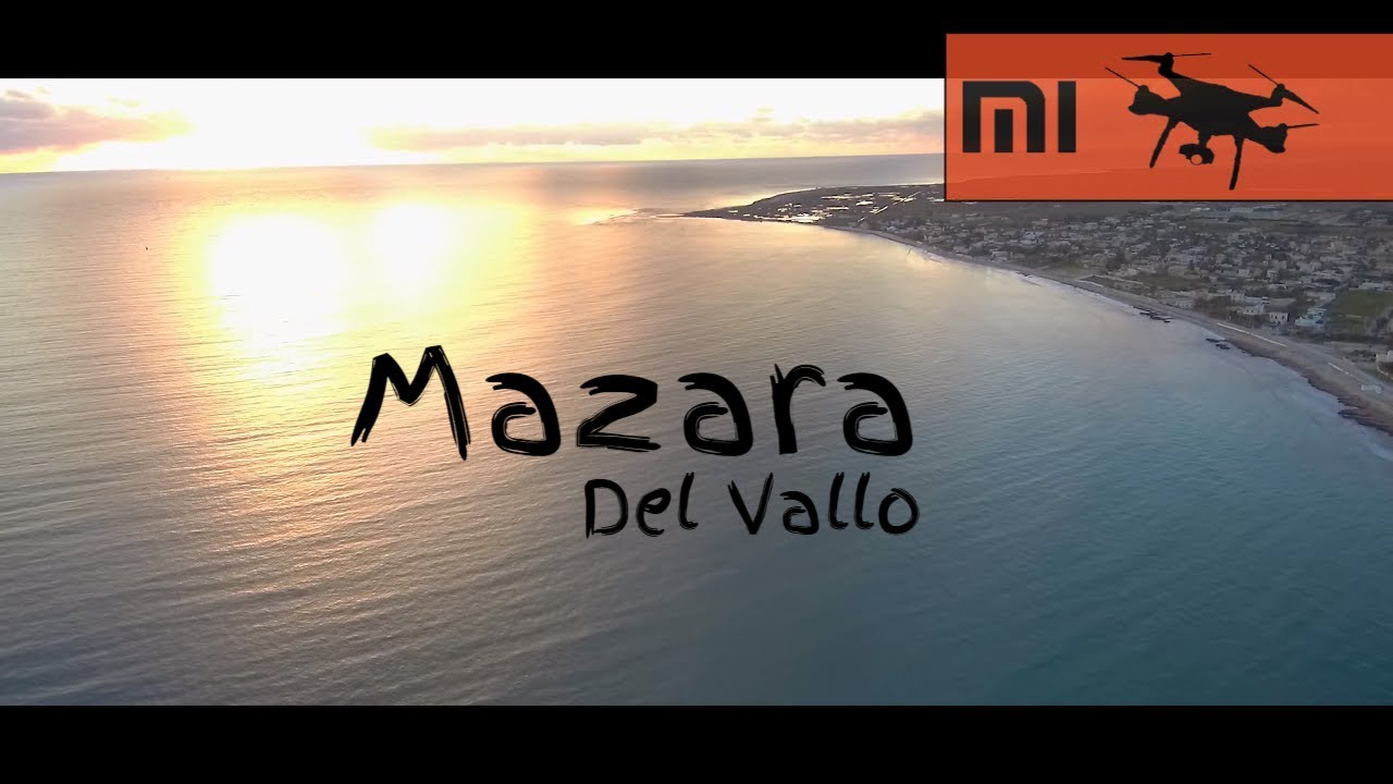 Xiaomi Mi Drone 4K - In volo Mazara Del Vallo - Tonnarella