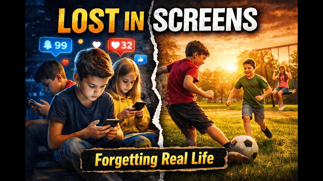 Lost in Screens: How This Generation Is Forgetting Real Life