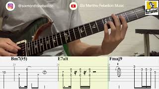 方皓玟 - HW1   [Guitar Cover | TAB l 結他Chord譜 | 教學 l Indie Retro Pop] Download TAB for FREE !｜逆月音樂