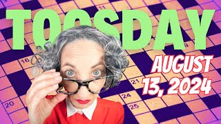 Tuesday: exCUSE me... NYT crossword 8/13/2024
