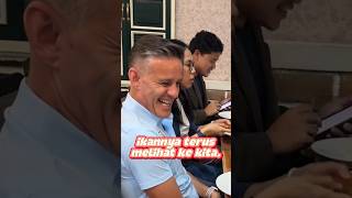 COACH HERDMAN LAGI DI MEDAN, MAKAN BARENG ERICK THOHIR 🇮🇩🔥 #timnasindonesia