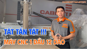 Review Chi Tiết Máy CNC Router 1 Đầu Thay Dao CABINETMASTER - PRO R1