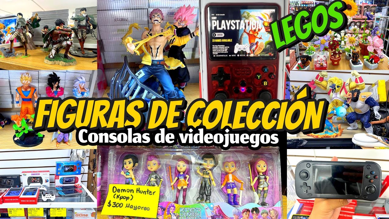 IZAZAGA 🎮 Figuras de COLECCION Y ANIME | Nuevas CONSOLAS PORTÁTILES de Videojuegos | VENTA X PIEZA 