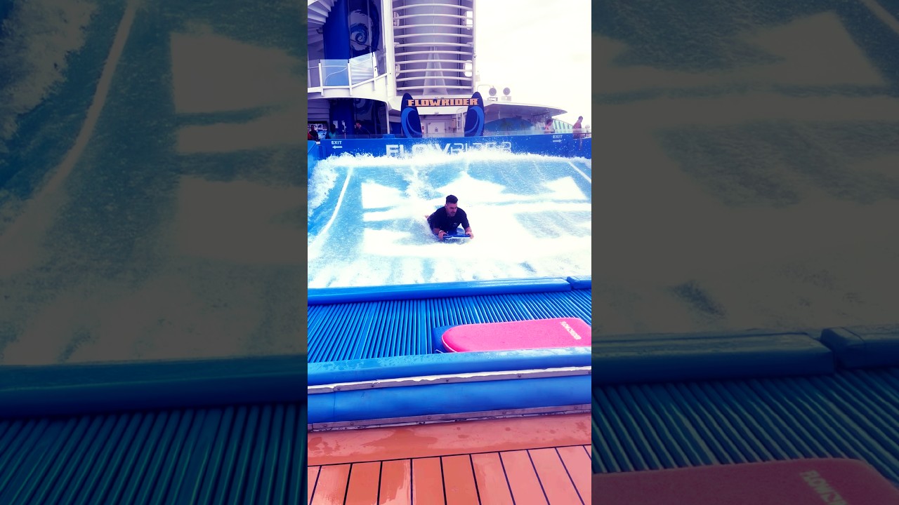 Flo Rida on the Royal Caribbean ship Voyager of the seas check it out like and subscribe
