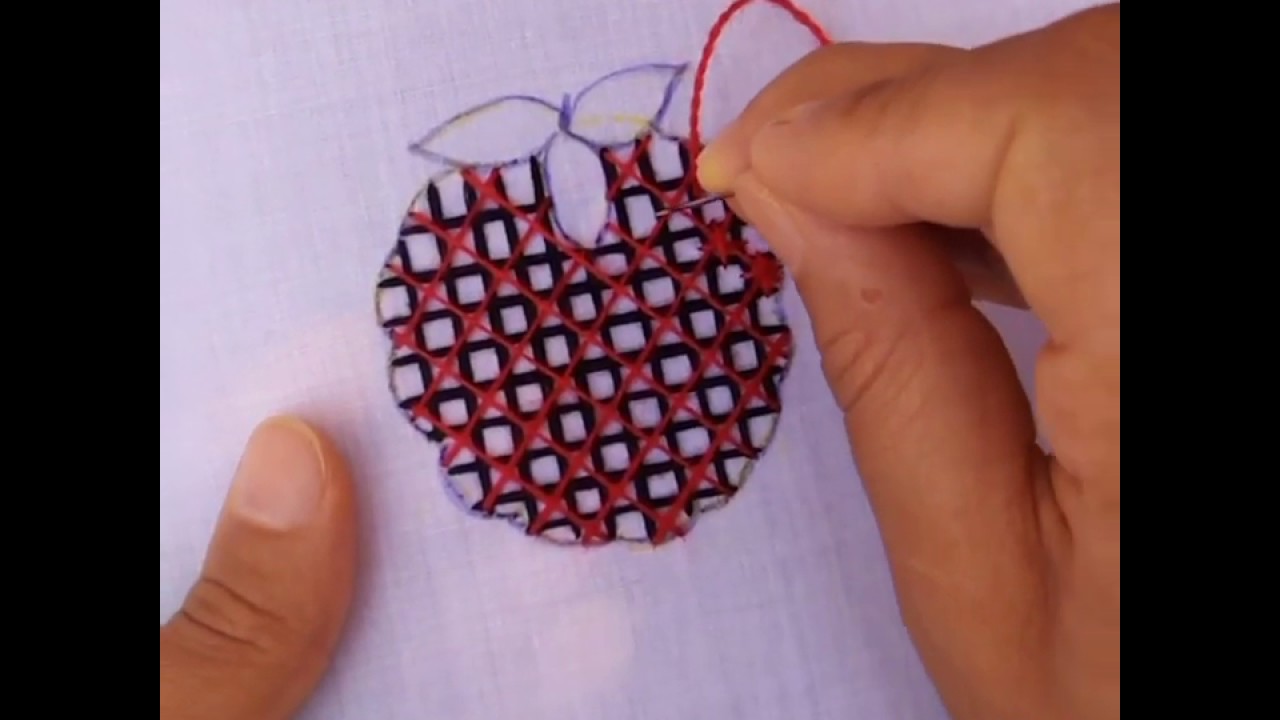 Hand embroidery...🌹👍Bordados a mano paso a paso.. 🌹 ️😍 YouTube