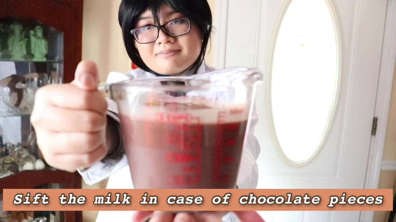Chocolate milk with boba and cheese froth (ft. Yagen Toushirou) - YouTube