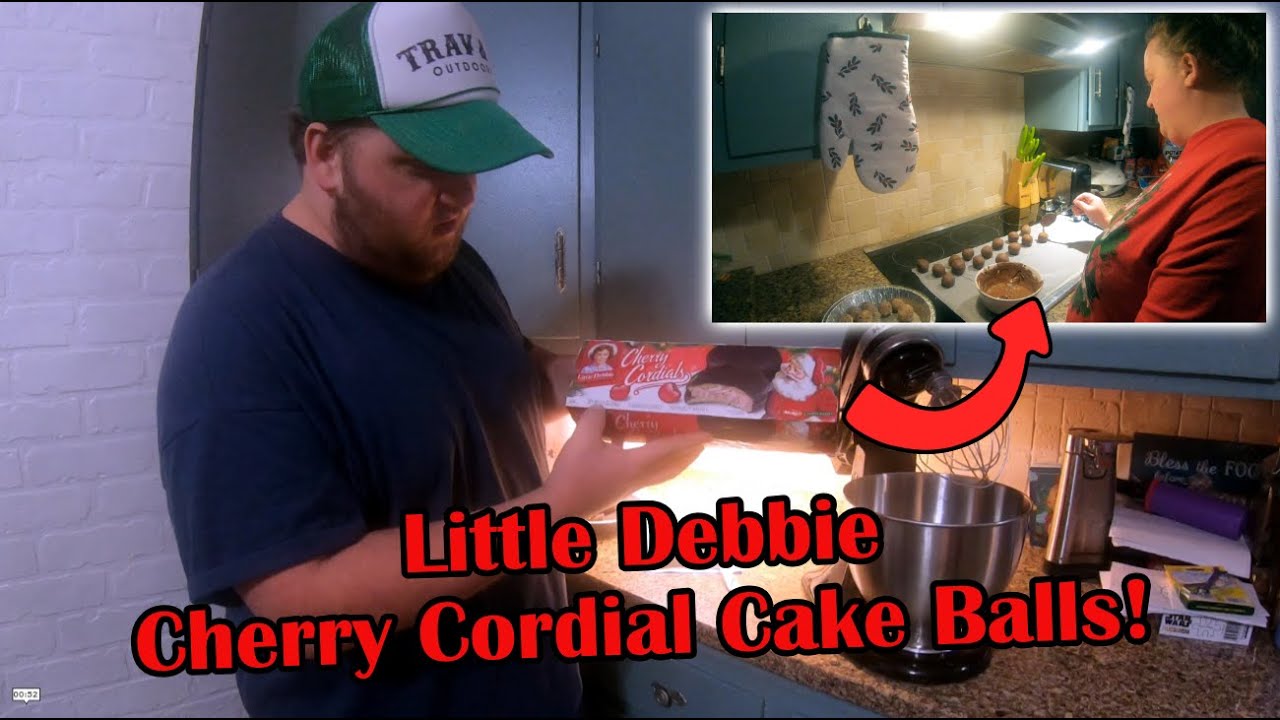 Easy Cherry Cordial Cake Balls: Little Debbie Dessert Hack!