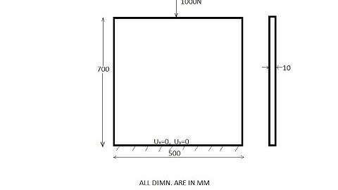 #01 - Analysis Of Thin Plate | Ansys 16.0 | Ansys_Tutorial