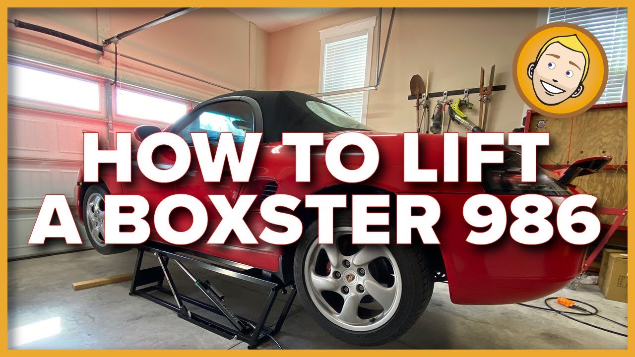 How to JACK UP a Porsche Boxster 986 A CAUTIONARY TALE! Jack stands