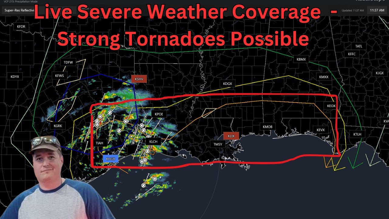 Breaking Live Severe Weather Coverage | Texas Gulf Coast to Florida ...