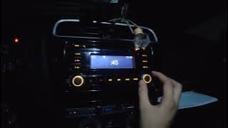 HOW TO SET CLOCK OF MITSUBISHI MIRAGE HEAD UNIT (TAGALOG) #mirage #mitsubishi #cartips