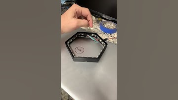 Home made rgb panels. #rgb #nanoleaf #3dprinted