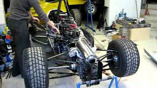 Dallara Honda Mugen F394 Start Motoru S Novým Tlumičem