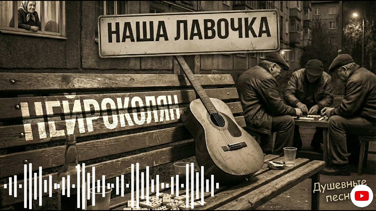 ДВОРОВАЯ ЛИРИКА Ностальгическая песня слушай НЕЙРОКОЛЯН #2