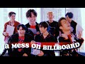 got7 dragging each other on billboard