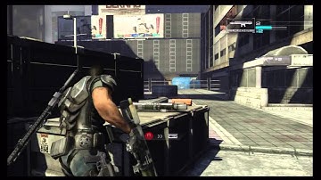 Binary Domain - Chap 2 Yearn For Refuge: Giant Spider Mech Bossfight, Rockets, Dan Xbox 360