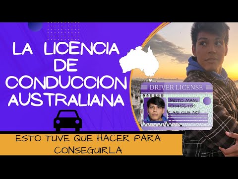 LA LICENCIA DE CONDUCCION AUSTRLAIANA - ESTO TUVE QUE HACER PARA PASAR EL TEST @juantutrip