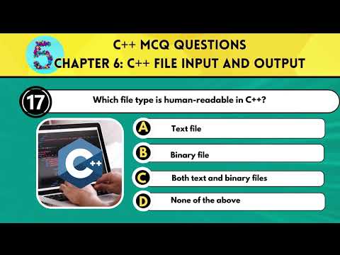 C++ MCQ QUESTIONS