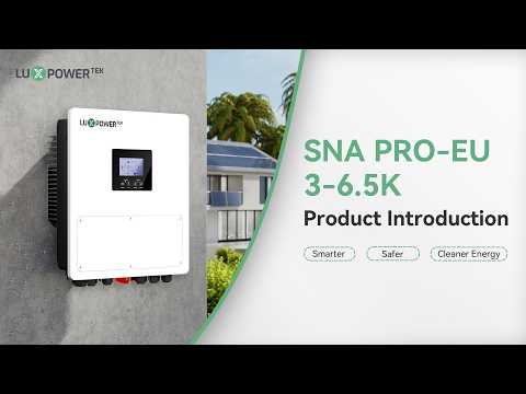 Инвертор гибридный LuxPower SNA PRO-EU 6.5K (6,5 кВт, 1 фаза), видео 1