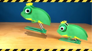 Jumping Robot Frog [DIY]