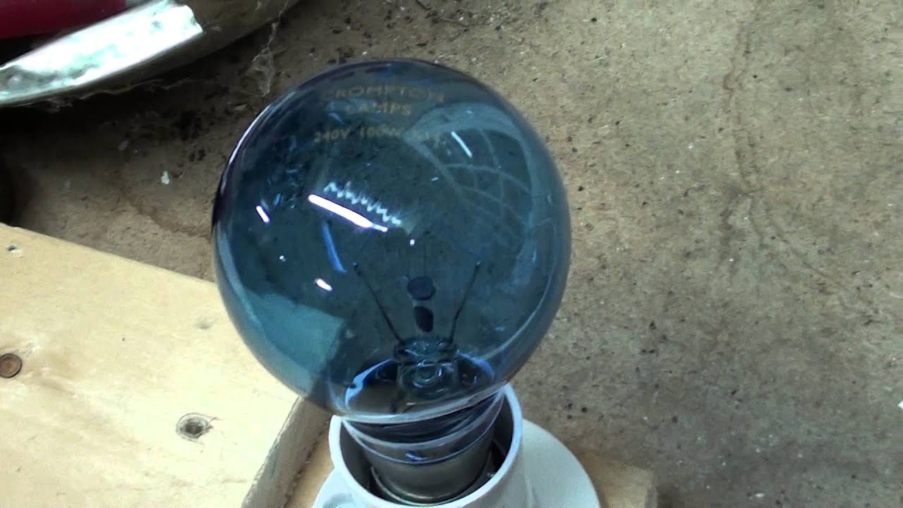 Gerard Morin replication with neodymium lighting 100W bulb YouTube