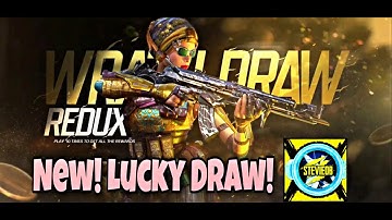 Wrath Draw Redux | Lucky Draw | AK-47 Wrath Black & Gold + Outrider Mystic | CODM S9 | Stevie Obie