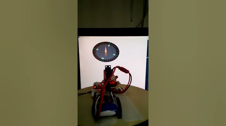 Arduino magnetometer compass with bluetooth on processing