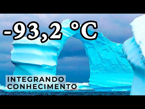 Vídeo: Qual é a temperatura na Antártida?